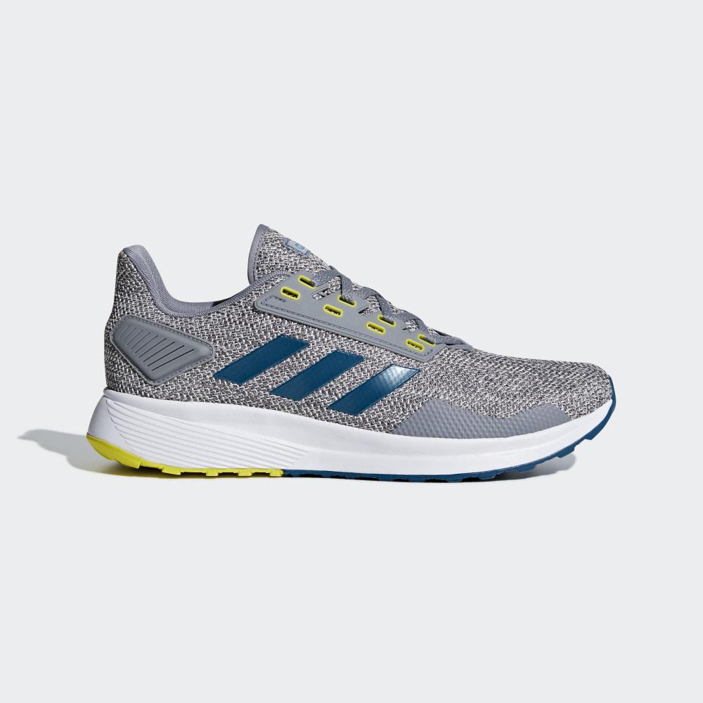 Adidas Duramo 9 Férfi Futócipő Szürke/Türkiz/Fehér Akció 792581-BPA